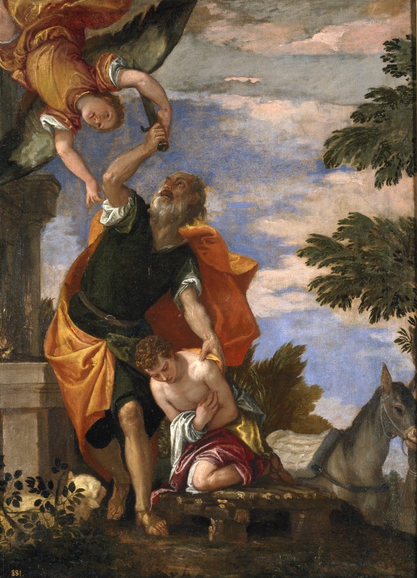 Sacrifice of Isaac by Paolo Veronese